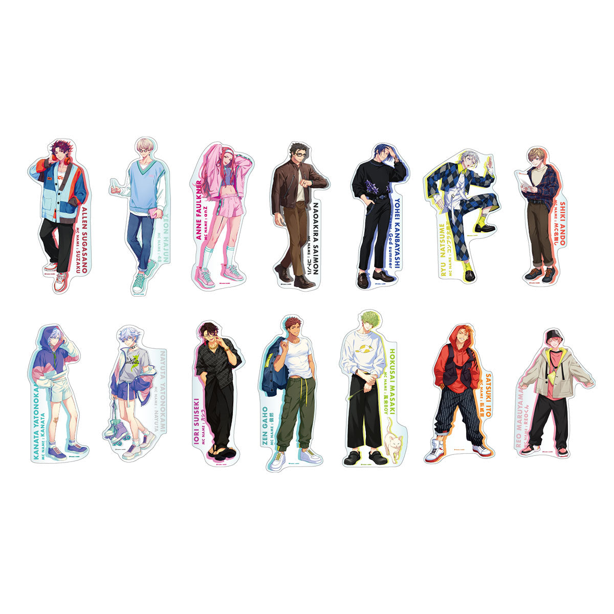 Paradox Live クリアしおりVer.1（ブラインド） – GCRESTORE ジーク