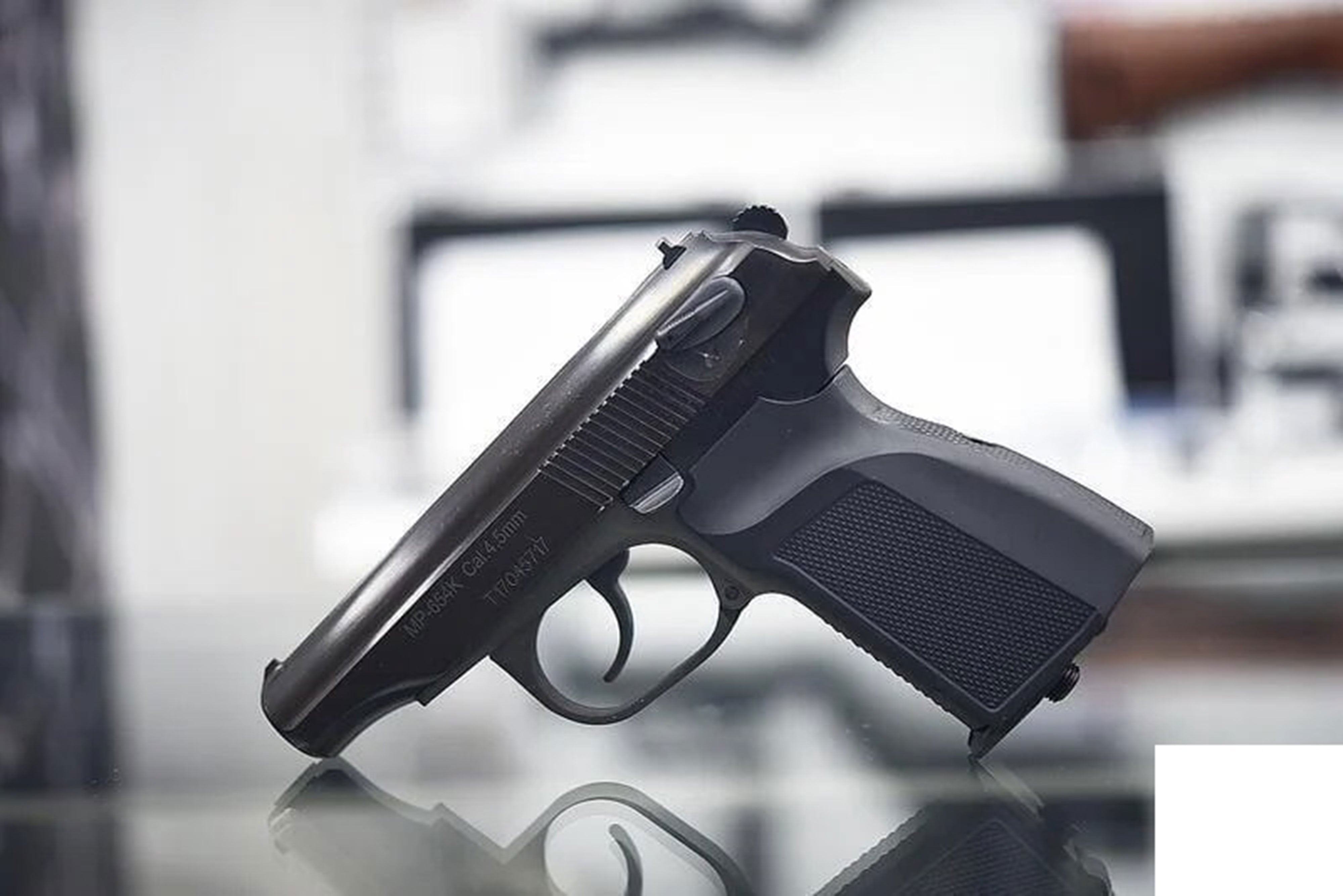 BAIKAL マカロフ MP-654K 4.5mm CO2 ガス ハンドガン メタルパーツ