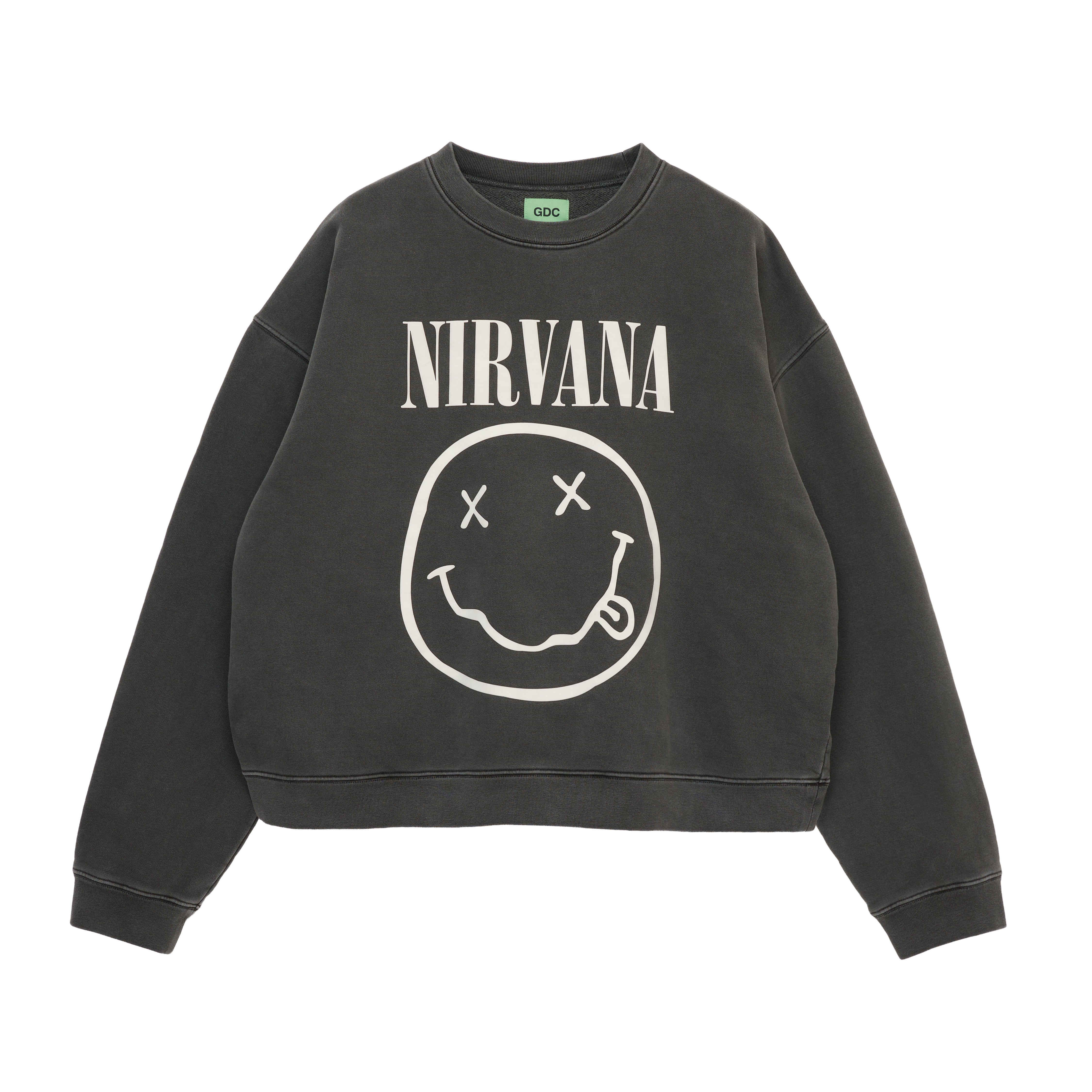 NIRVANA×GDC collabo】crew sweat