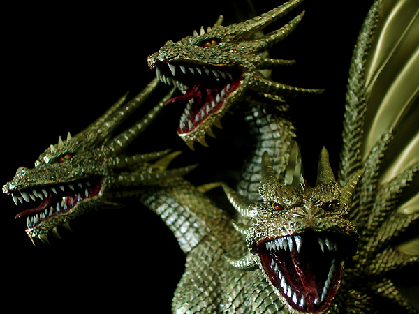 ゴジラ 1991 ゴジラvsキングギドラ 全高約40cm 未組立 レジンキット