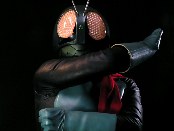 海洋堂】 ハイパーソフビ 仮面ライダー旧1号 TypeⅡ プロップ改修ver