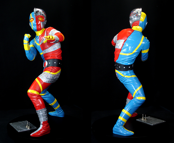 海洋堂】 メガソフビ 人造人間キカイダー 完成品
