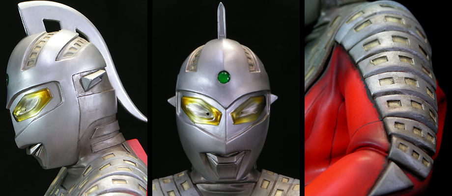 海洋堂】 メガソフビ ウルトラセブン プロップ＆改修VEr.完成品