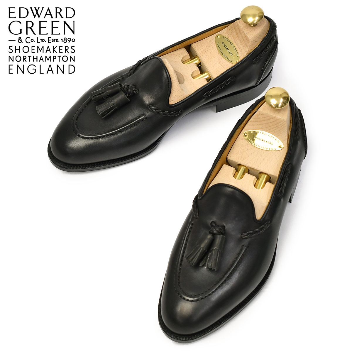 EDWARD GREEN【エドワードグリーン】BELGRAVIA E184 BLACK DELAPRE