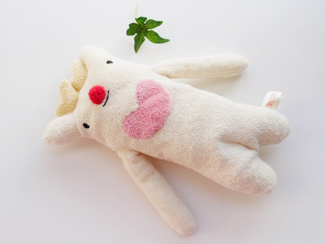 フモフモさん トナモ（クリーム・M） 可愛い癒しのぬいぐるみ シナダ製