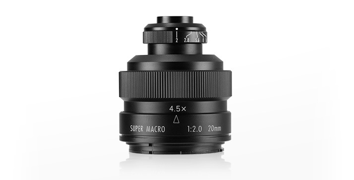 中一光学 FREEWALKER 20mm F2.0 SUPER MACRO 4-4.5:1一眼レフカメラ用