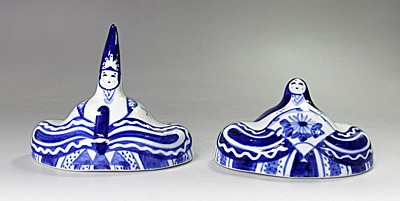 砥部焼・きよし窯・ひな人形（大）（砥部雛）【和食器通販e-tobeyaki.com】