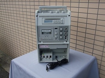 TOAワイヤレスアンプ WA-1812CD（ダイバシティ・CDカセット付）