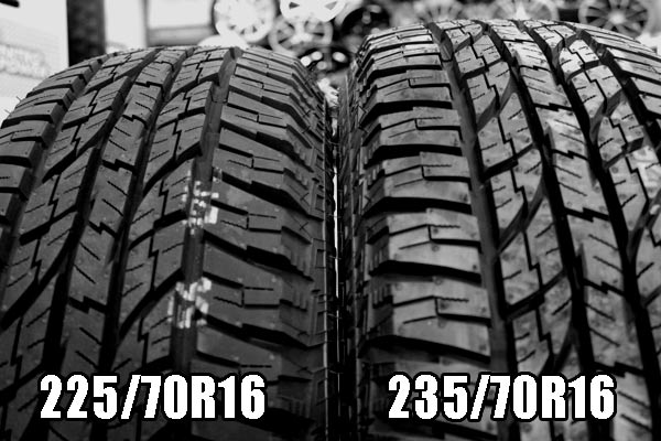 デリカD5で235/70R16