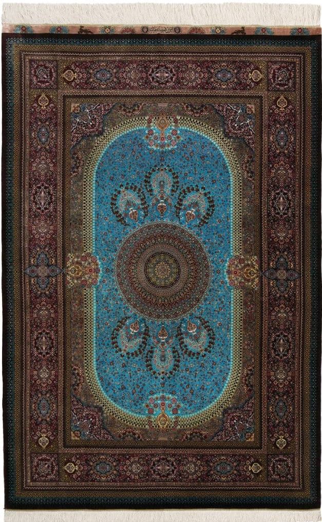 ペルシャ絨毯 クム産 シルク 100% [Sedigiyan/セディギヤン工房