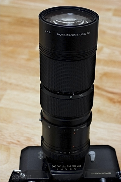 KOMURANON MACRO 90-250mm F4.5: ごっさん居眠り中