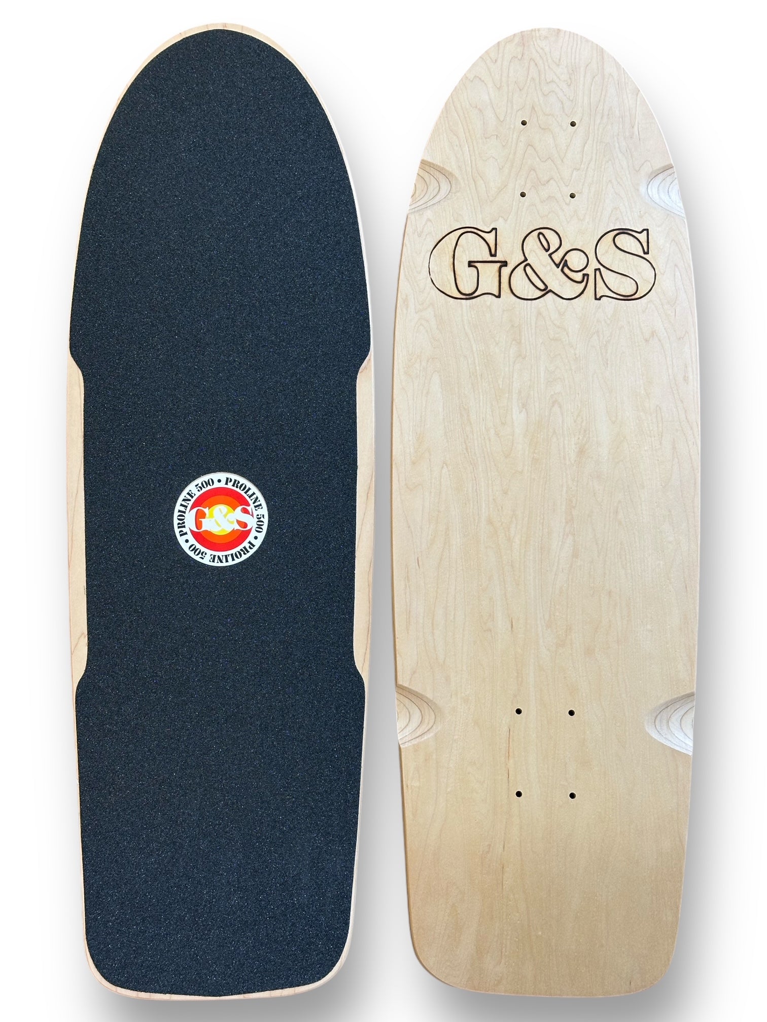 G&S ProLine 500 Reissue Deck - Red – G&S Surfboards & Skateboards