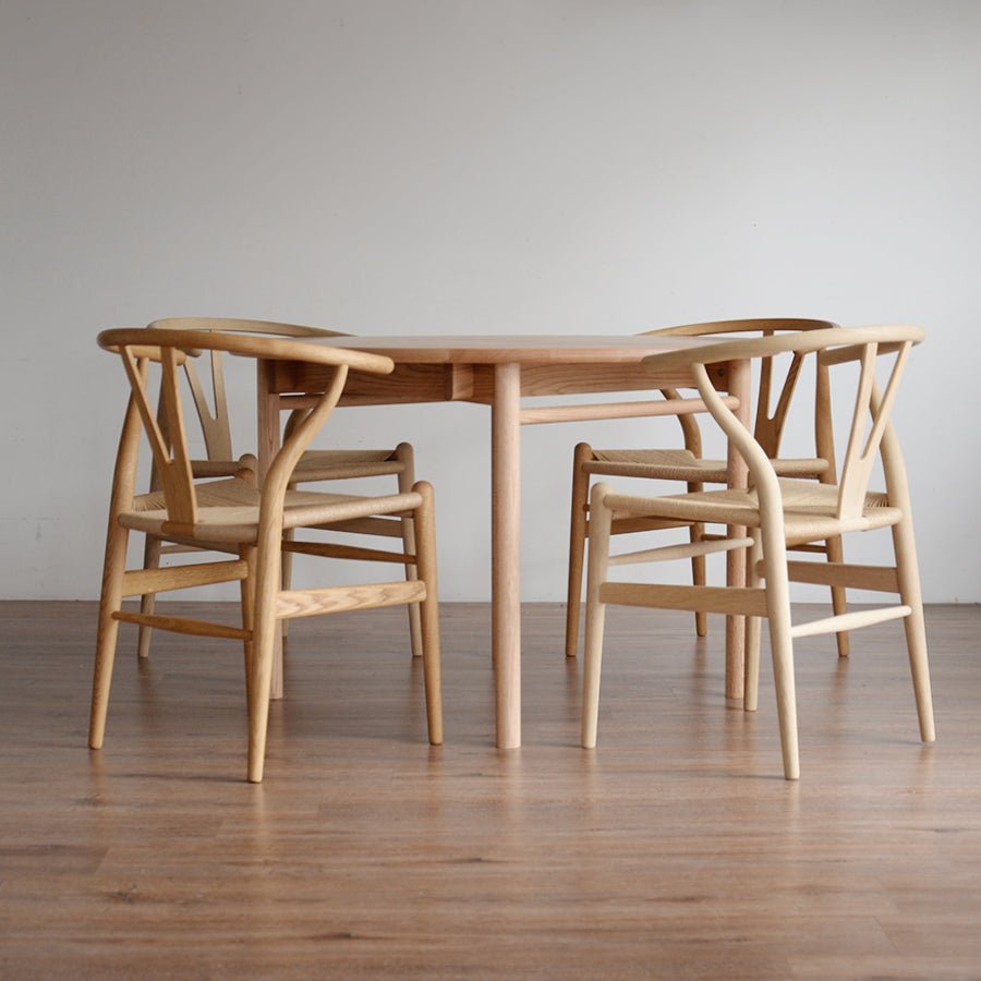 Aalborg (オールボー) × CH24 (Yチェア) 4脚セット | 北欧家具 北欧