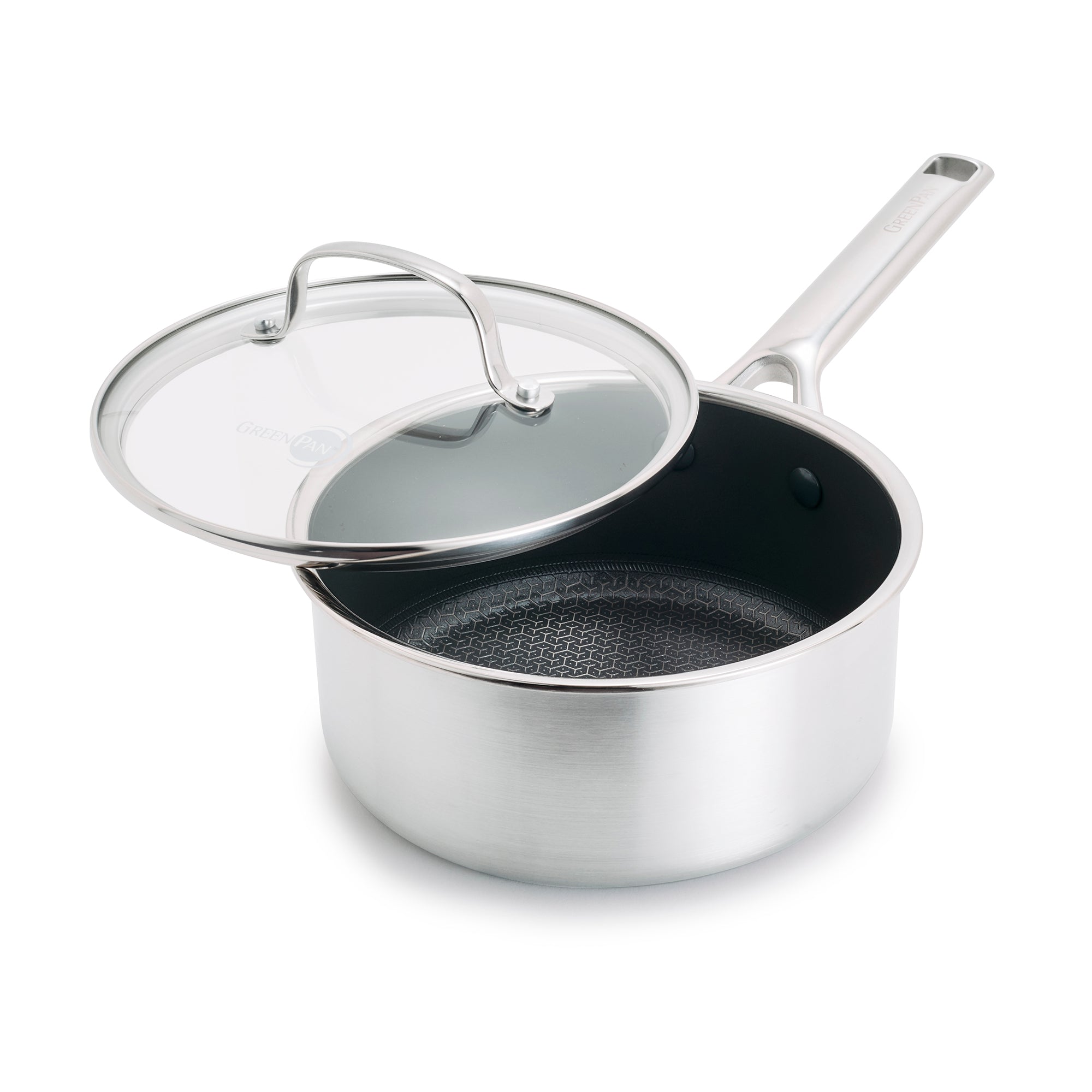 新商品】エーペックス ソースパン 18cm ガラス蓋付き – グリーンパン