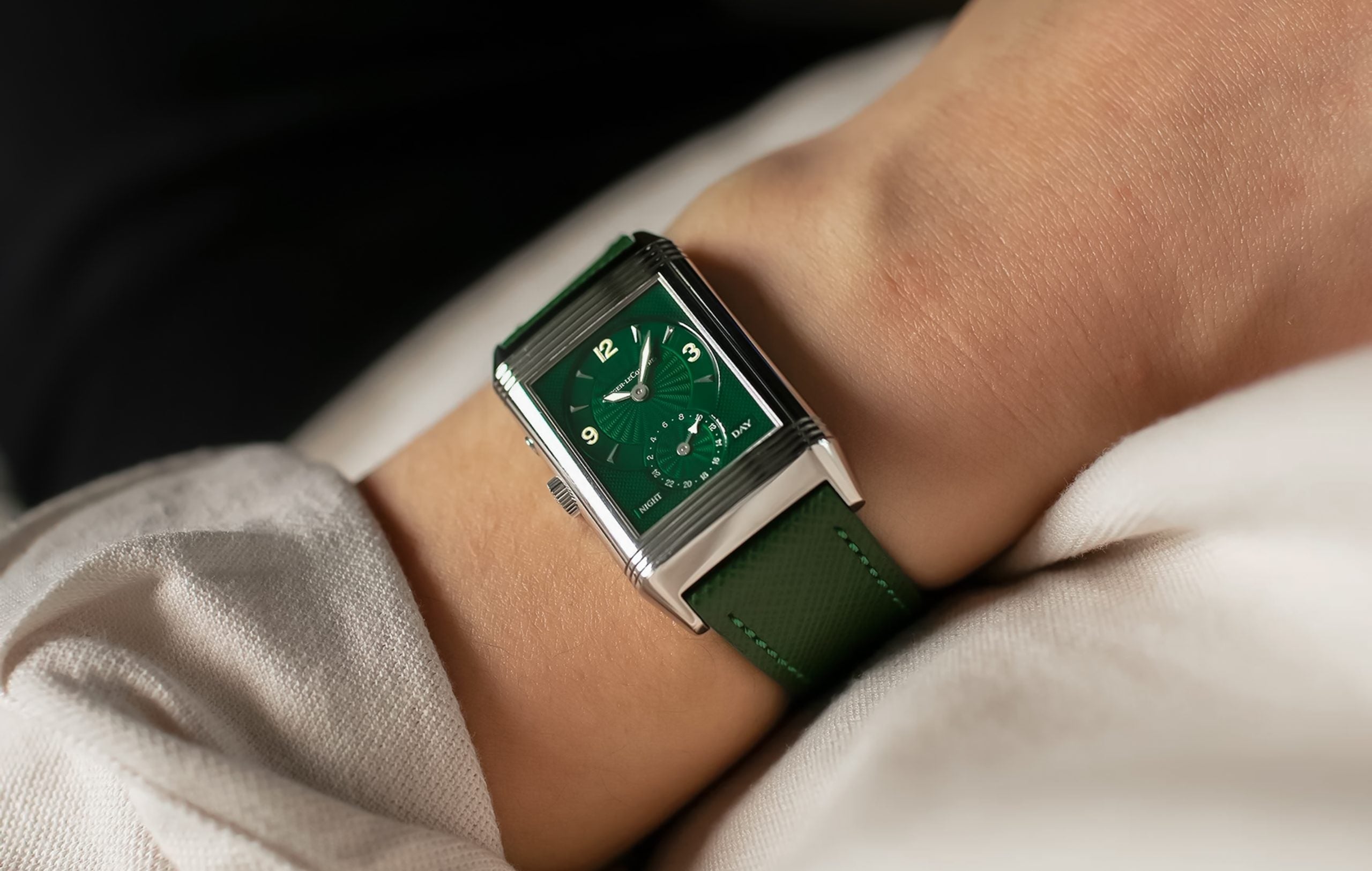 Green Japan Edition 270.8.54 Jaeger-LeCoultre Reverso Duoface