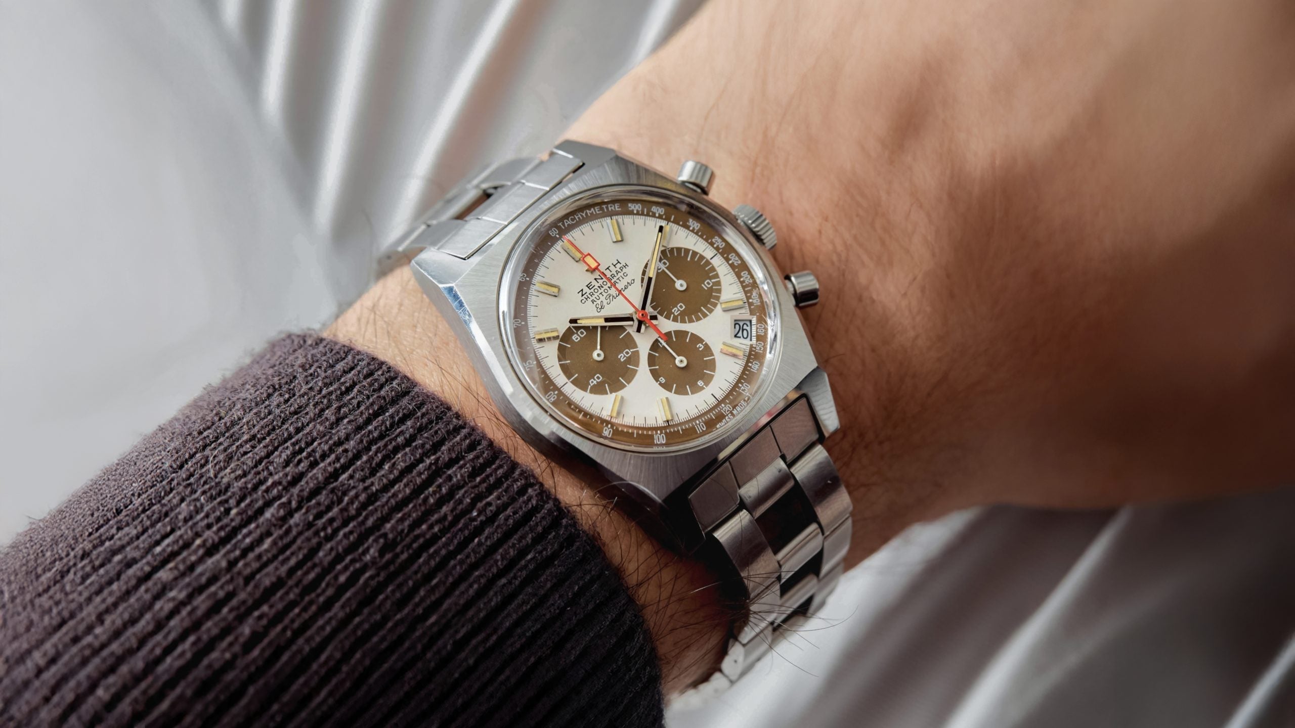 Tropical Dial A384 Zenith El Primero – Hairspring