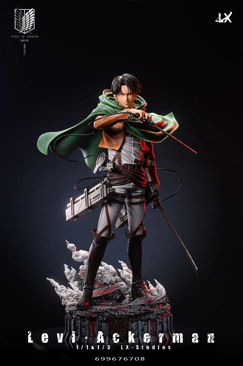 Attack on Titan - Levi Ackerman | 1:1 Resin Statue | von LX Studio