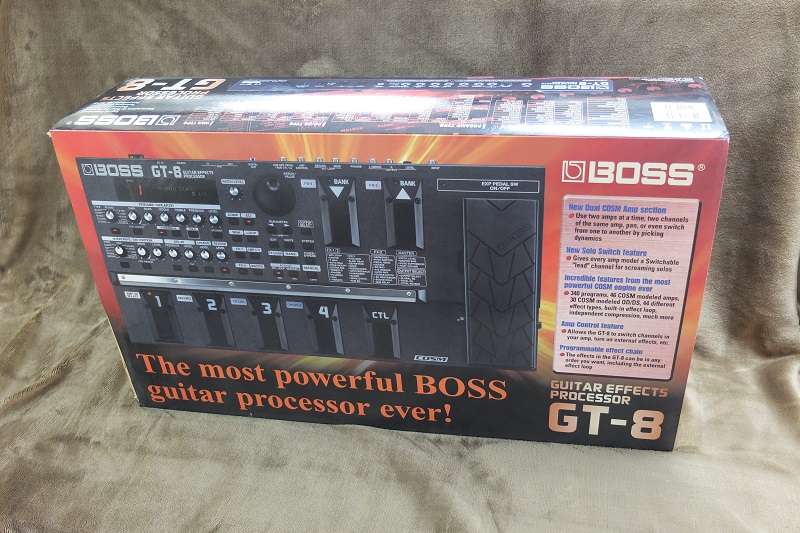 BOSS GT-8 Guitar Effects Processor（Sold Out） | 千葉 船橋 ギター