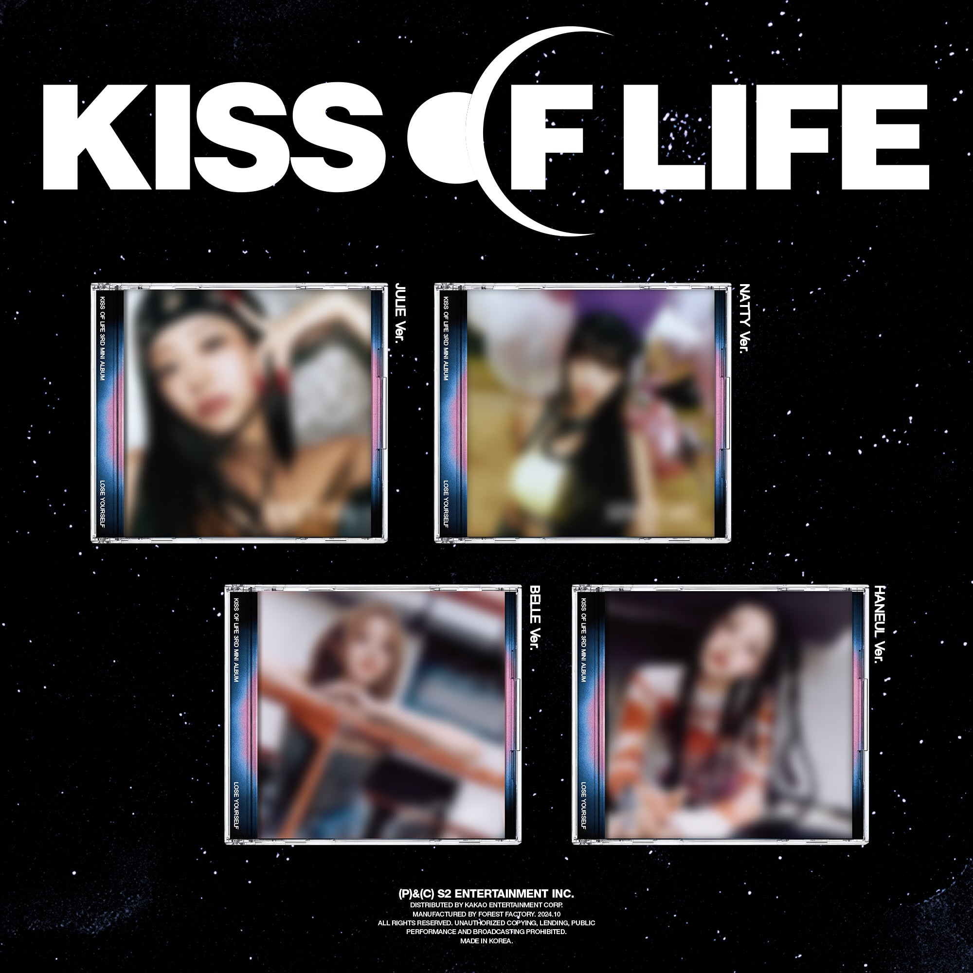 Signed] KISS OF LIFE - 3rd Mini Album : Lose Yourself (Jewel Ver