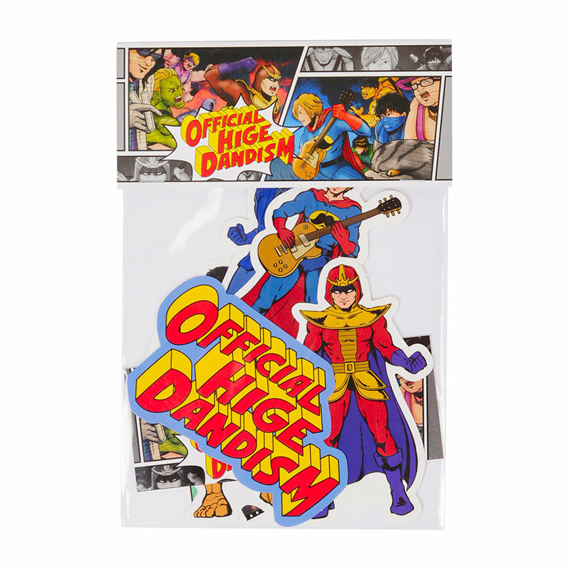 ヒゲンジャーズ ステッカーセット（SHOCKING NUTS TOUR） – Official髭