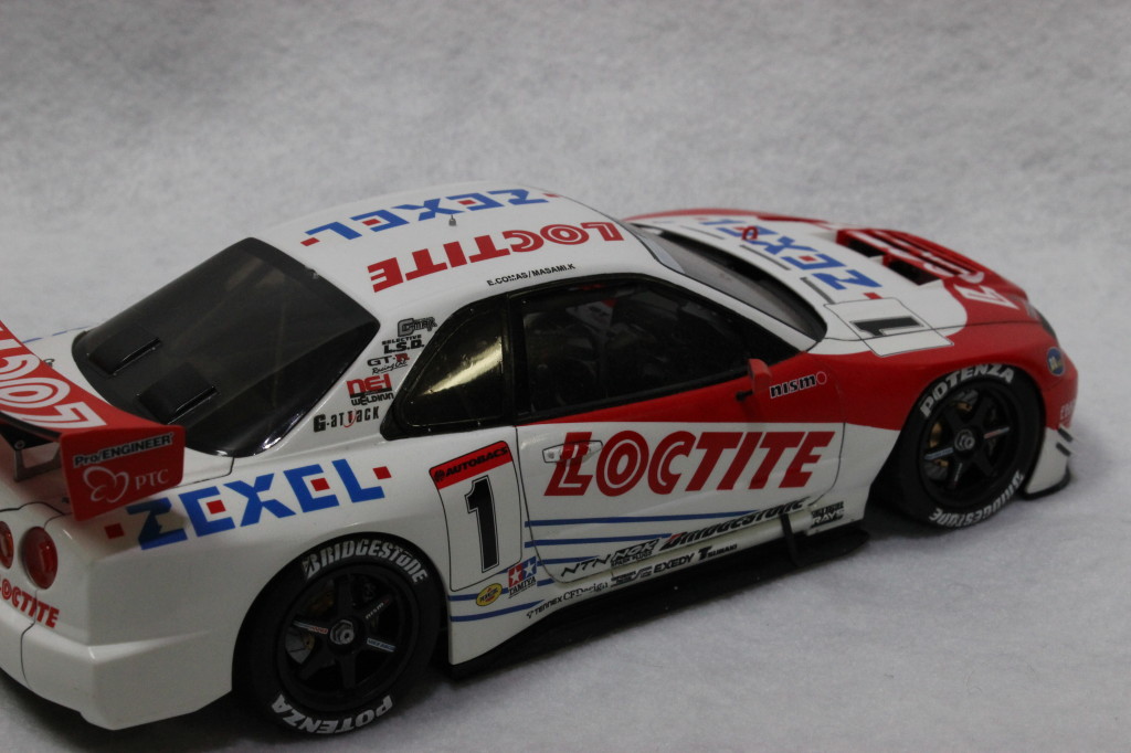 1/24 ロックタイト・ゼクセルGT-R (R34) タミヤ 作例 | ひつじ模型製作所