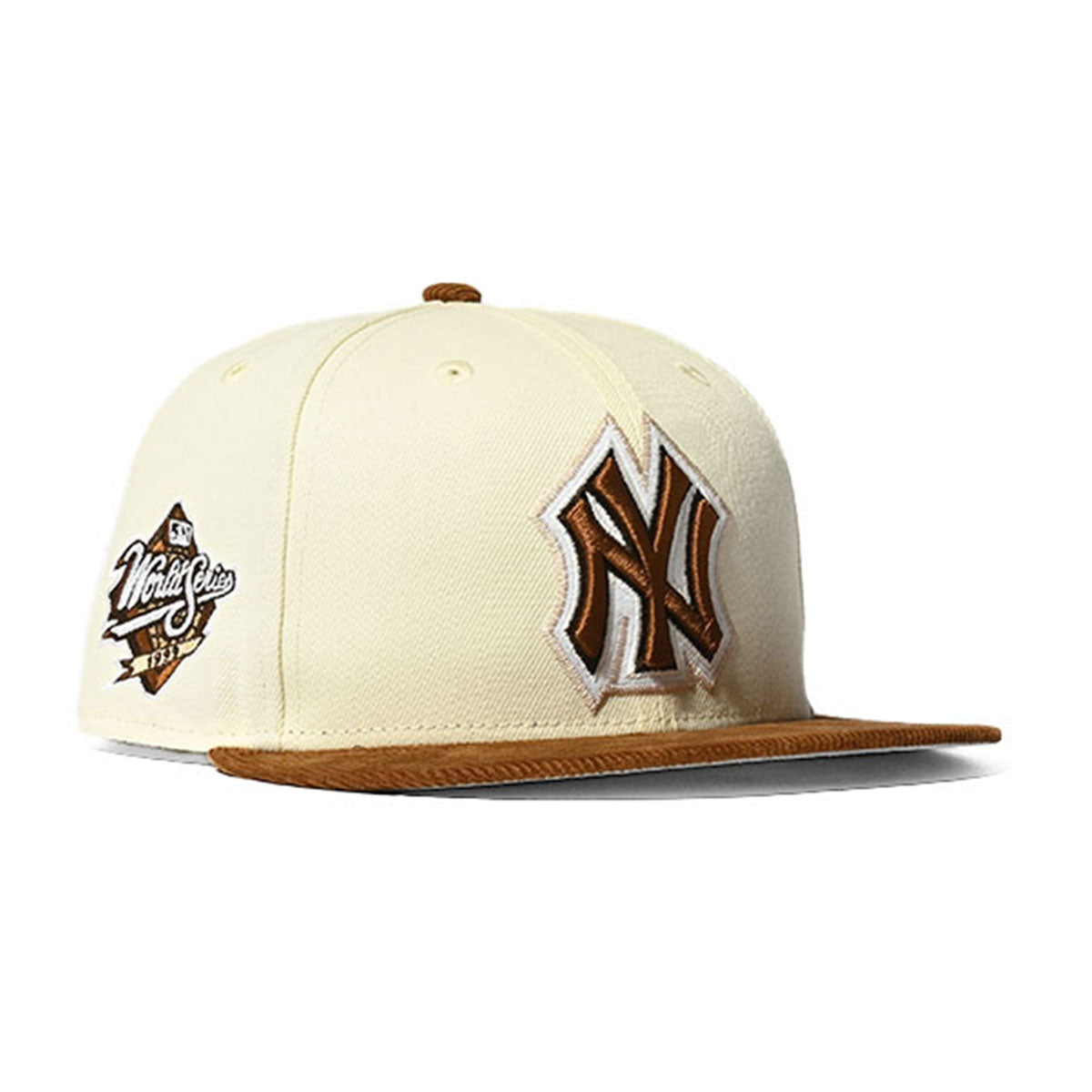 NEW ERA New York Yankees - 59FIFTY 1999 WS CORD VISOR CHROME/BROWN