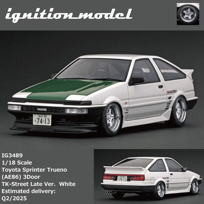 Ignition Model 1:18 Toyota Sprinter Trueno (AE86) 3Door TK-Street