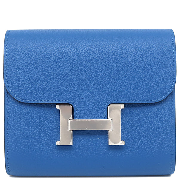 エルメス HERMES コンスタンス コンパクト ブルーゼリージュ エバー