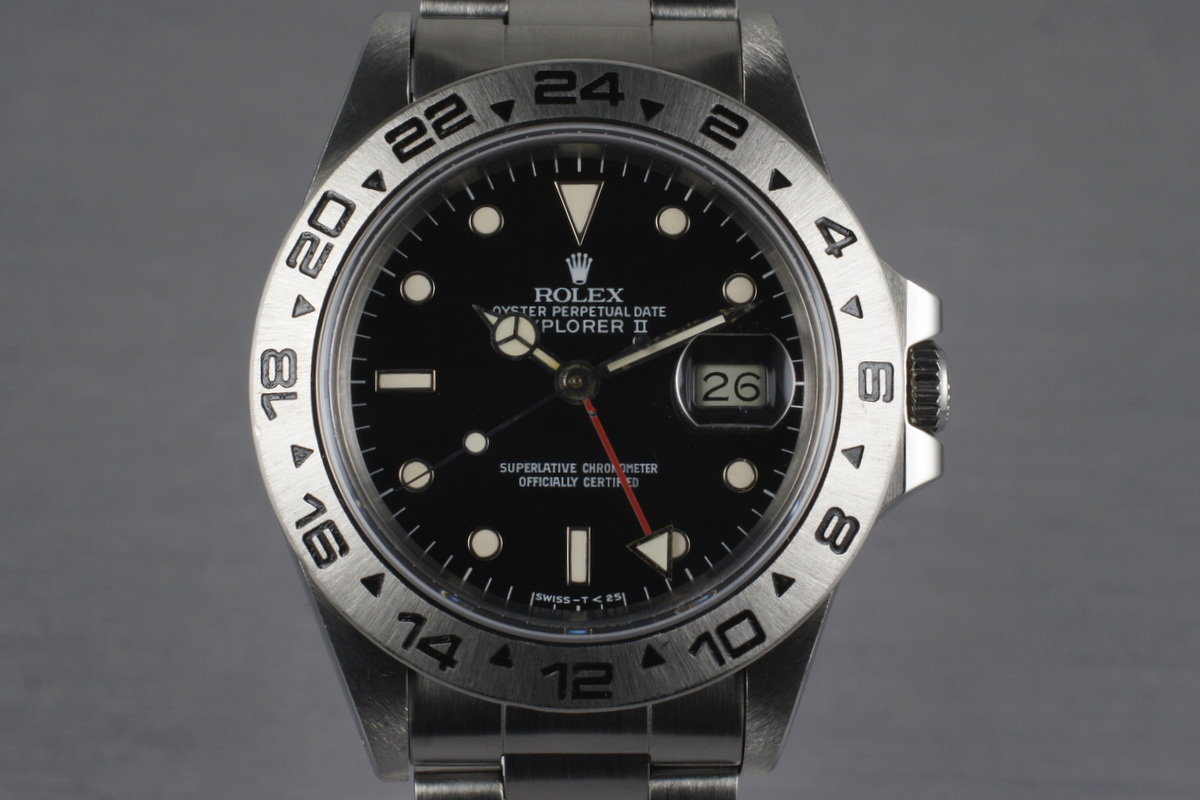 HQ Milton - 1985 Rolex Explorer II 16550 'Spider Rail Dial