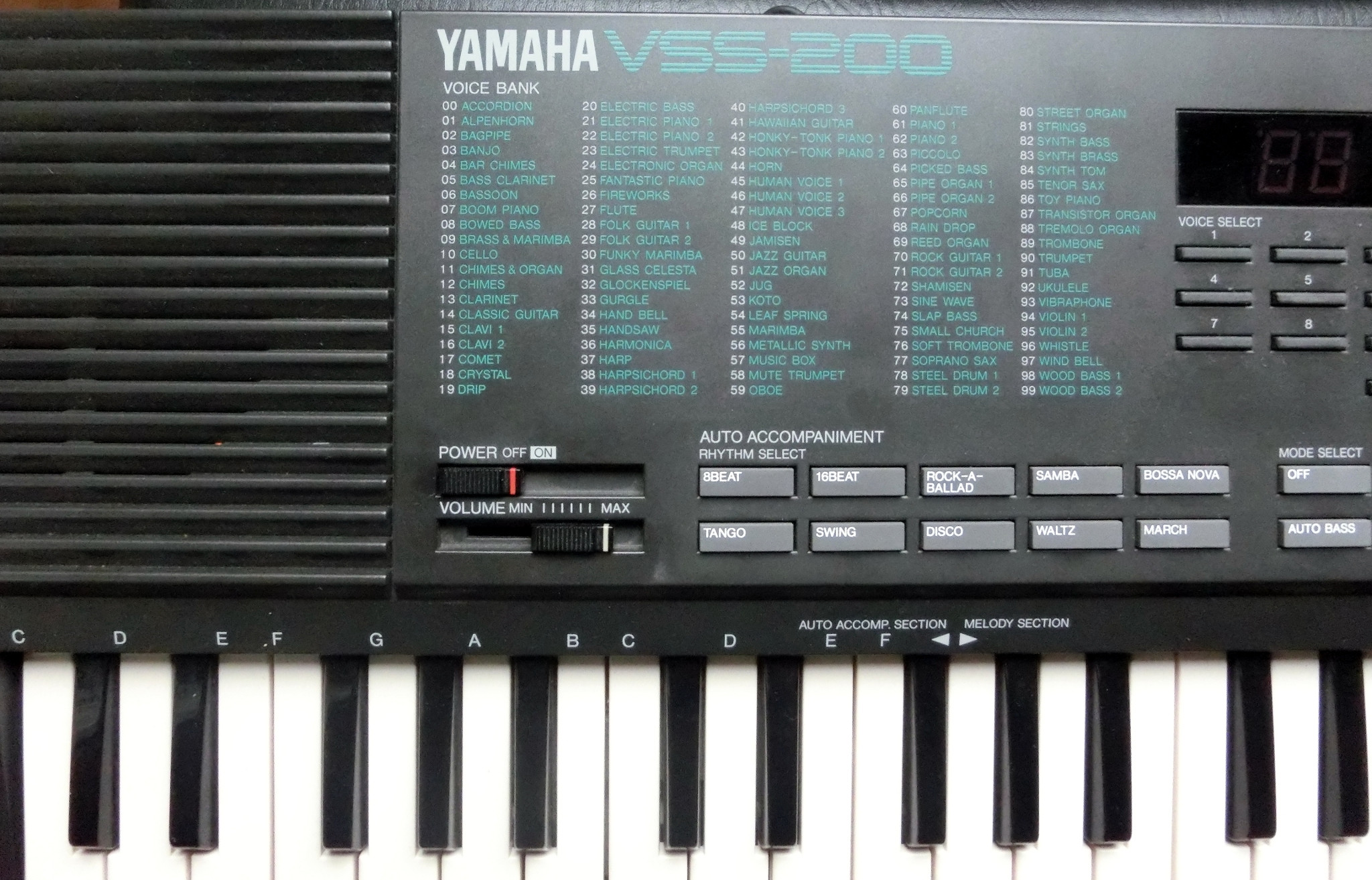 Yamaha VSS-200 Sampler Review : r/synthesizers