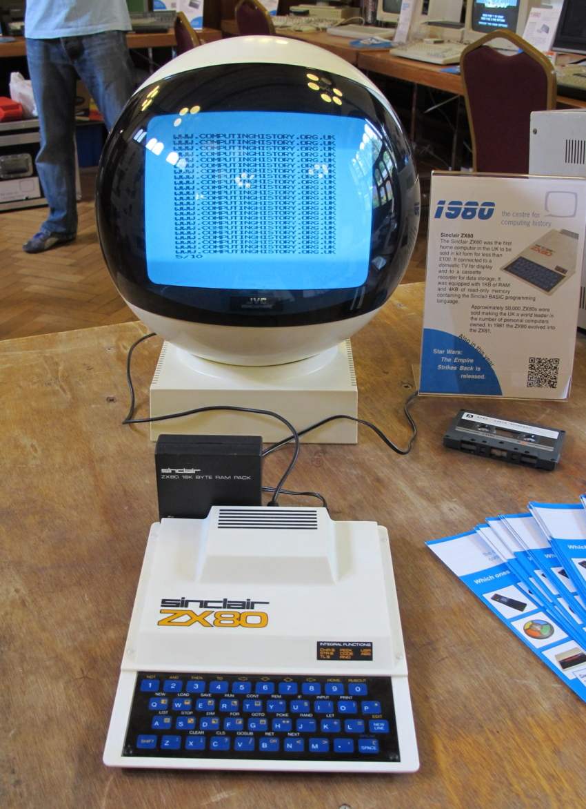 Sinclair ZX80 : r/retrobattlestations