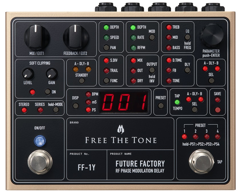 NAMM2019】Free the ToneからRFフェイズモジュレーションディレイ