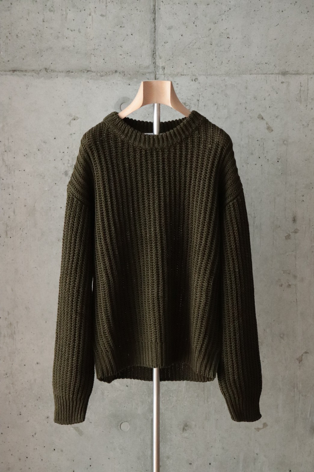 Cristaseya for IDEAL – LINEN RIBBED 3YARN SWEATER&GILET | IDEAL