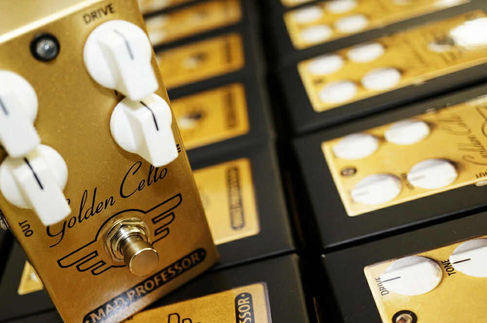 ギタリストが求めるトーンを創りだす！待望のMad Professor Golden