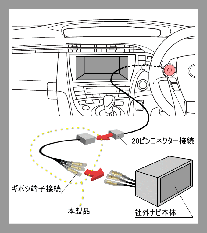 C26 セレナ ステアリングスイッチ ブラック【配線図付】 ステアリング