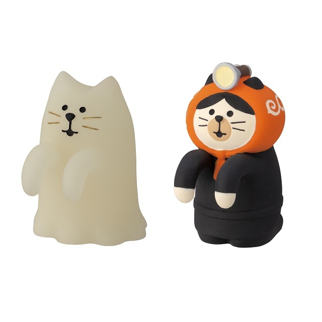 concombre（コンコンブル）2025ハロウィンおばけなにゃんこたち