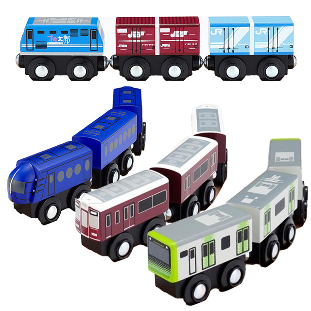 木のおもちゃ 木製レールセット moku TRAIN 阪急9300系