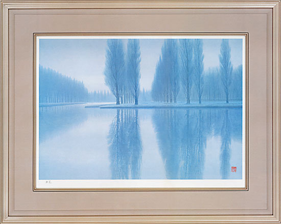 東山魁夷 新復刻画 『静唱』 【送料無料】 フランジェリコwebショップ