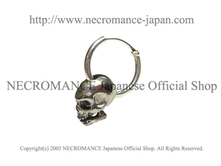 ネクロマンス NECROMANCE【スカルピアス ＜チャンキースカル/トップ