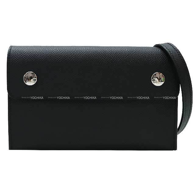 HERMES エルメス 長財布 エルメスナップ トゥーゴー 黒 (ブラック