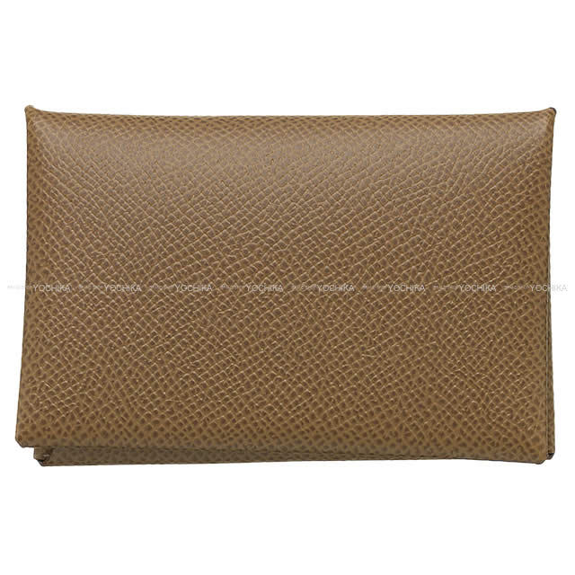 HERMES エルメス カードケース カルヴィ デュオ モーヴペール