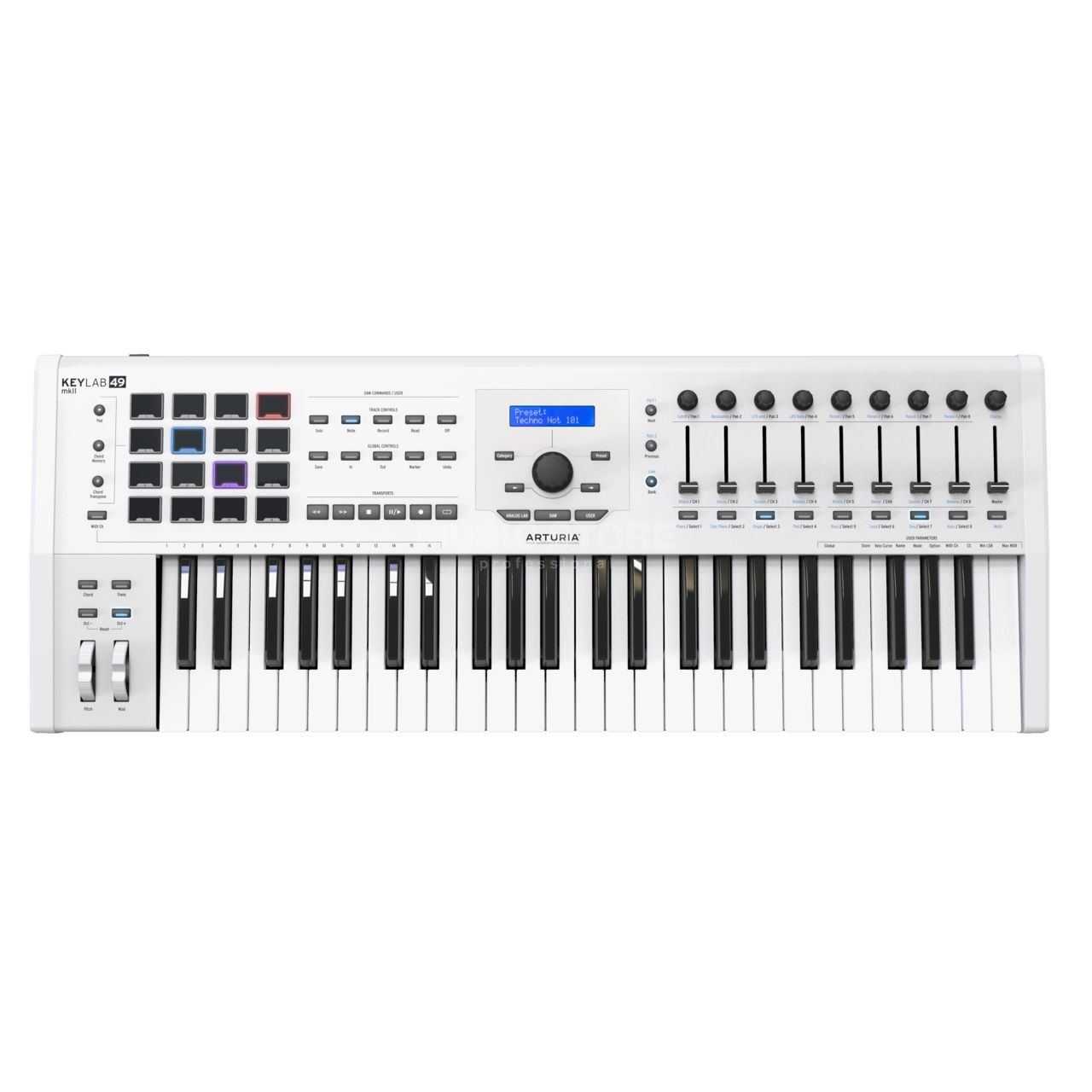 Arturia KeyLab 49 MkII (White) Midi Keyboard - buy online | USA