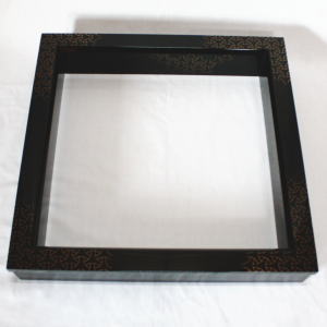 茶器/茶道具 炉縁】 真塗り 駒つなぎ 村田宗覚作 – 今屋静香園