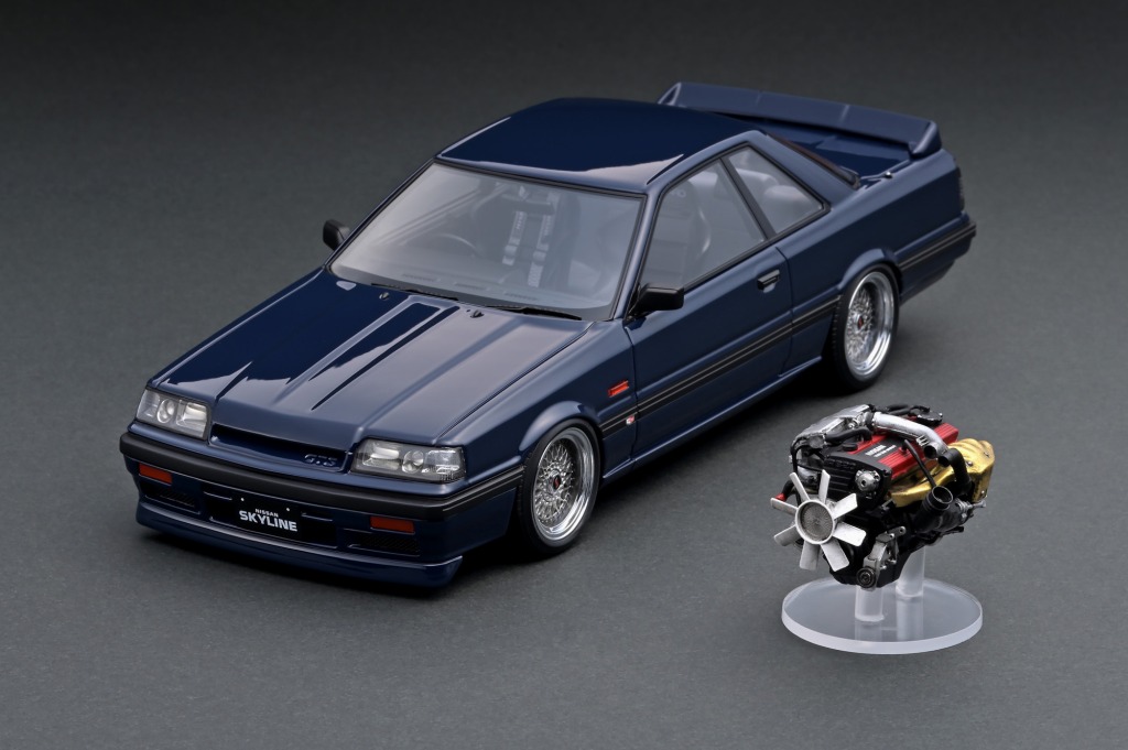 1/18 WEB限定「スカイラインGTS-R (R31) With Engine」22日(火）21時半