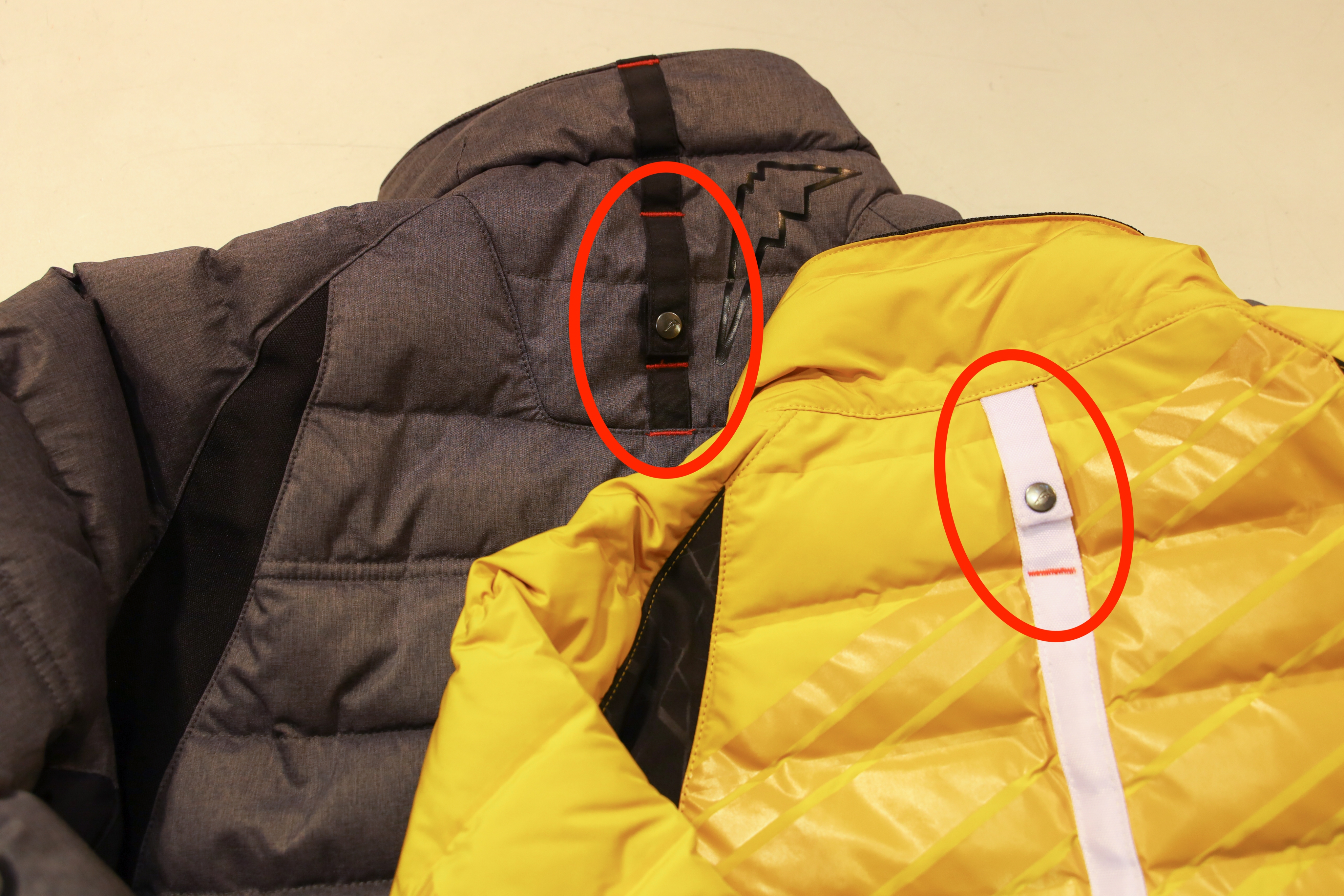 クシタニコネクション応用術(K-2825 ホワイトグースダウンジャケット