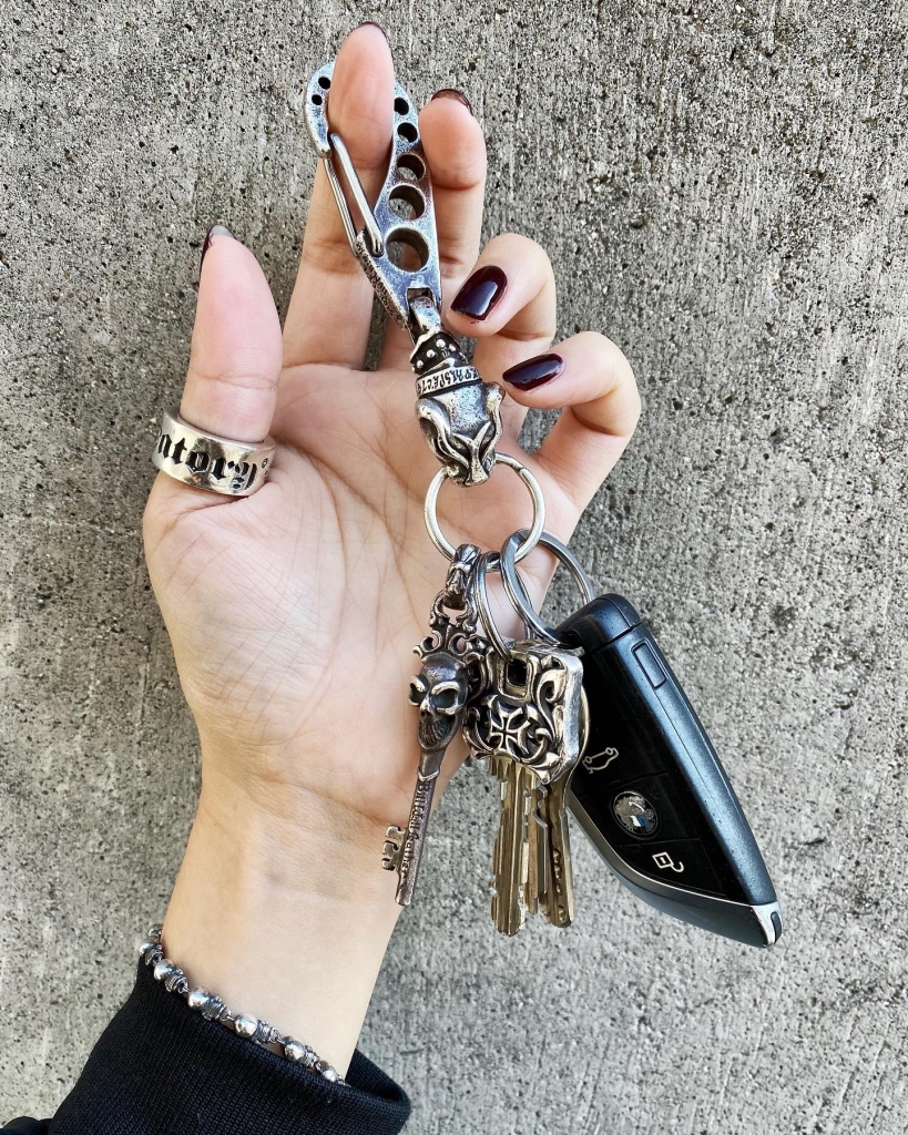 BWL ビルウォルレザー キーチェーン sv925 ビルウォールレザー キー