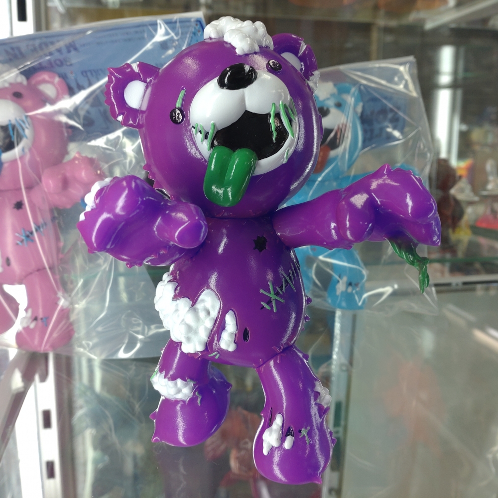 Art Studio 「SHOT!」ゾンベアー プチ ソフビ イチゴチョコ Art Studio