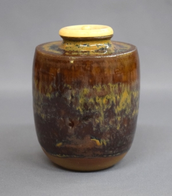 十三代亀井味楽 高取肩衝茶入 淡々斎宗匠 | 茶道具 小西康のぶろぐ