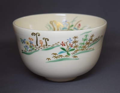 西村徳泉 春の道茶碗 尋牛斎 | 茶道具 小西康のぶろぐ