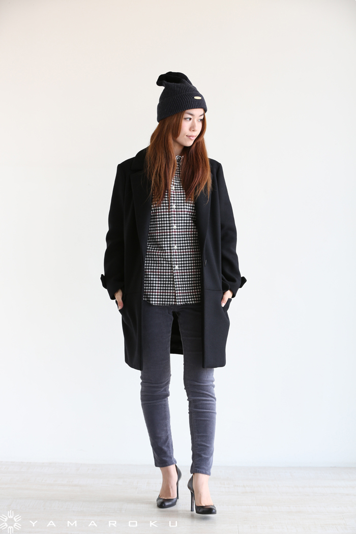 Kaon（カオン）バックフリルチェスターコート | YAMAROKU New Arrival